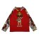 画像1: MY FIRST HYSTERIC　MINI DOLL総柄 ラグラン長袖Tシャツ　　20:レッド (1)