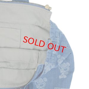 画像5: MY FIRST HYSTERIC　ANGEL MINI ライトオンデニム ジャガード ペアレンツバッグ　　46:ライトインディゴ (5)