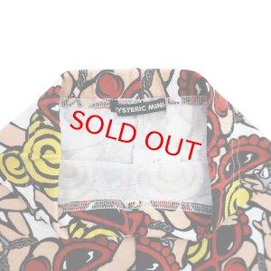 画像3: MY FIRST HYSTERIC　MINI DOLL総柄 10分丈レギンス　　　　04：ホワイト系 (3)