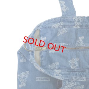 画像4: MY FIRST HYSTERIC　ANGEL MINI ライトオンデニム ジャガード ペアレンツバッグ　　46:ライトインディゴ (4)