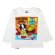 画像1: MY FIRST HYSTERIC　MINI&J STAY AT HOME 長袖Tシャツ　　00：ホワイト (1)