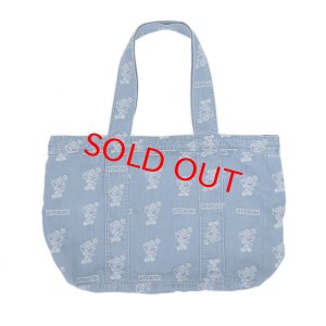 画像2: MY FIRST HYSTERIC　ANGEL MINI ライトオンデニム ジャガード ペアレンツバッグ　　46:ライトインディゴ (2)