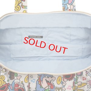 画像3: MY FIRST HYSTERIC　HYS-MINI BAND CLUB総柄 ペアレンツバッグ　　14:ブラック系 (3)