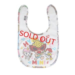 画像3: MY FIRST HYSTERIC　HYS-MINI BAND CLUB総柄 RV スタイ　　04：ホワイト系 (3)