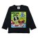 画像1: MY FIRST HYSTERIC　MINI&J STAY AT HOME 長袖Tシャツ　　10：ブラック (1)