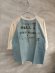 画像1: 2025秋冬　DENIMDUNGAREE　	 ビンテージテンジク HELLO TEE　14；ブルー (1)