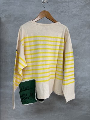 画像3: 2025秋冬 DENIMDUNGAREE 	テンジク ボーダーPT PENNIE ポケット TEE  11;生成 (3)