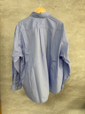 画像2: 2025秋冬 　GTH　    ブロードクロス スターシャツ　　14:ブルー　　　 (2)