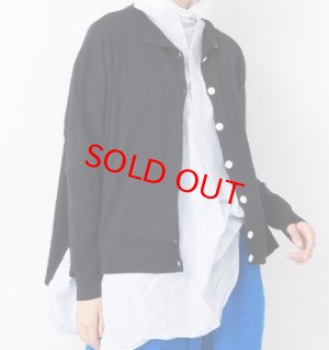 画像2: Veritecoeur  5COL 2WAY CARDIGAN  サイズ;FREE  カラー;BLACK (2)