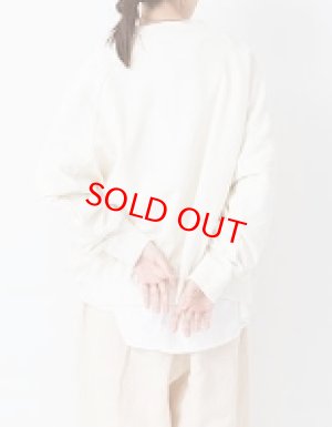 画像6: Veritecoeur　裏毛スウェット　　カラー；BLACK (6)