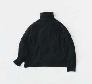 画像1: Veritecoeur　　5COL TURTLE NECK　サイズ；FREE　　カラー；BLACK (1)