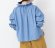 画像3: Veritecoeur　　Frill Blouse　サイズ；FREE    カラー；BLUE INDIGO (3)