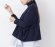 画像2: Veritecoeur　　5COL TURTLE NECK　サイズ；FREE　　カラー；INK NAVY (2)