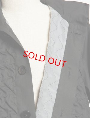 画像4: gomme　キルティングタックコート　3；黒　　サイズ；M (4)