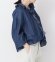 画像3: Veritecoeur　　Frill Blouse　サイズ；FREE    カラー；NAVY INDIGO (3)