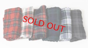 画像1: Veritecoeur　Checked Gauze Stole　サイズ；FREE    (1)