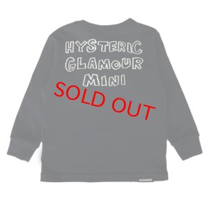 画像2: MY FIRST HYSTERIC　SELFISH BABY WITH BABY BEARループラス 長袖Tシャツ　10；ブラック (2)