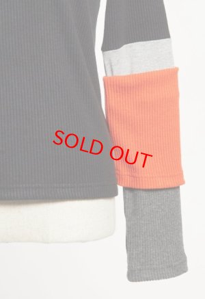 画像3: gomme　レイヤーアームＴ　2；黒　　サイズ；M (3)