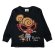 画像1: MY FIRST HYSTERIC　SELFISH BABY WITH BABY BEARループラス 長袖Tシャツ　10；ブラック (1)