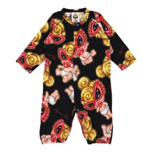 画像1: MY FIRST HYSTERIC　Sweet memories総柄 2WAYALL　　14；ブラック系　サイズ:FREE(60-70cm)	 (1)