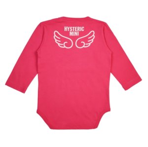 画像2: MY FIRST HYSTERIC　ANGEL MINI 長袖ロンパース　　26；マゼンタ　　サイズ；80 (2)