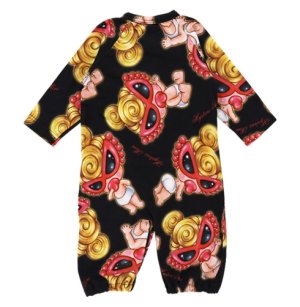 画像2: MY FIRST HYSTERIC　Sweet memories総柄 2WAYALL　　14；ブラック系　サイズ:FREE(60-70cm)	 (2)