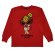画像1: Hystericmini　FLY WITH DEVIL MINI 羽付き 長袖Tシャツ　20；レッド (1)