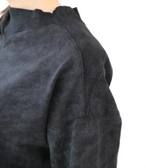 画像2: YARRA NEU　ムラ染風ミニ裏毛プルオーバー　　サイズ；FREE (2)