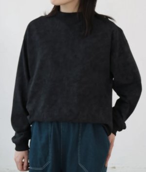 画像3: YARRA NEU　ムラ染風ミニ裏毛プルオーバー　　サイズ；FREE (3)