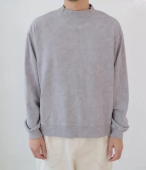 画像4: YARRA NEU　ムラ染風ミニ裏毛プルオーバー　　サイズ；FREE (4)