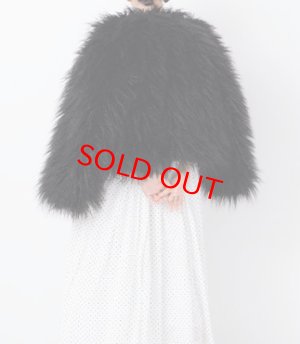 画像3: Veritecoeur　　　ファージャケット　　BLACK　　サイズ；FREE     (3)