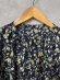 画像2: LILOU+LILY 　FLOWER　PRINT　チュニック　ブラウス　　C.NAVY　size:38 (2)