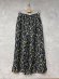 画像1: LILOU+LILY 　FLOWER　PRINT　ワイド　パンツ　　C.NAVY　size:38 (1)