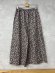 画像1: LILOU+LILY 　30VIERA　FLOWER　PRINT　ワイドパンツ　C.BLACK　size:38 (1)