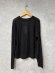 画像3: LILOU+LILY 　CASIMERE SILK JERSEY CARDIGAN     BLACK　　　size:38 (3)