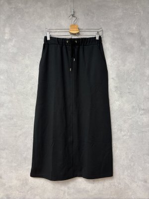 画像1: LILOU+LILY 　STRETCH PONCH NARROW BAKER SKIRT  　C.CHARCOAL　size:38 (1)