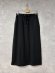 画像1: LILOU+LILY 　STRETCH PONCH NARROW BAKER SKIRT  　C.CHARCOAL　size:38 (1)