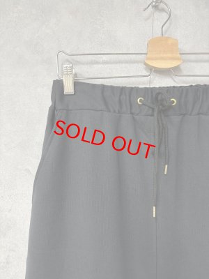 画像2: LILOU+LILY 　STRETCH PONCH NARROW BAKER SKIRT  　C.CHARCOAL　size:38 (2)