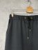 画像2: LILOU+LILY 　STRETCH PONCH NARROW BAKER SKIRT  　C.CHARCOAL　size:38 (2)