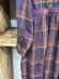 画像4: LILOU+LILY 　AUTUMN CHECK GATHER　ワンピースドレス　B.BURGUNDY　　size:38 (4)