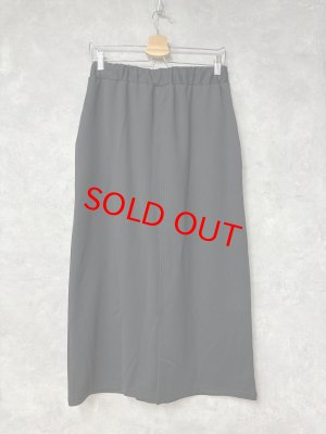 画像3: LILOU+LILY 　STRETCH PONCH NARROW BAKER SKIRT  　C.CHARCOAL　size:38 (3)