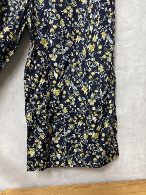 画像3: LILOU+LILY 　FLOWER　PRINT　ワイド　パンツ　　C.NAVY　size:38 (3)