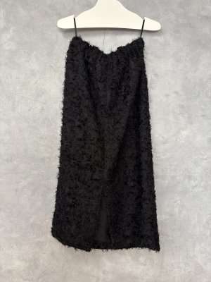 画像4: 2025AW   Bon Vieux Temps　カットジャガードふわふわスカート　　28；BLACK　　サイズ；1 (4)