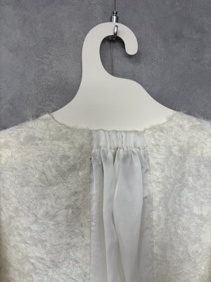 画像3: 2025AW   Bon Vieux Temps　カットジャガードふわふわジャケット　　10；WHITE　サイズ；1 (3)