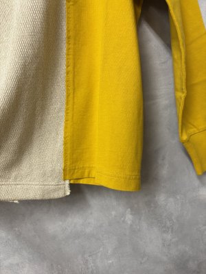 画像2: 2025秋冬 　GTH　      	 ラメサーマル テンジク ドッキングリメイク ロンTEE　　10；黄 (2)