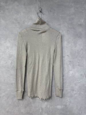 画像3: 2025AW   Bon Vieux Temps　スーピマコットンカシミヤタートル　　20；GRAY　　サイズ；1 (3)