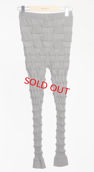 画像1: 40%off gomme　リンクスレギンス       2；グレー　　サイズ；M (1)