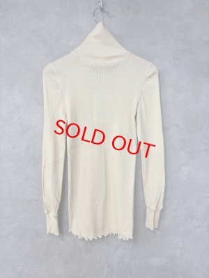 画像3: 2025AW   Bon Vieux Temps　スーピマコットンカシミヤタートル　　12；IVORY　サイズ；1 (3)
