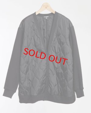 画像1: gomme(H)　ロングカーディガン 　　2；黒　サイズ；M (1)