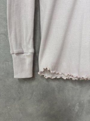 画像2: 2025AW   Bon Vieux Temps　スーピマコットンカシミヤタートル　　30；LAVENDER　　サイズ；1 (2)